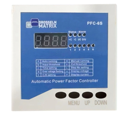 Bộ điều khiển tụ bù 04-06 Cấp DROSSELN MATRIX PFC-6S